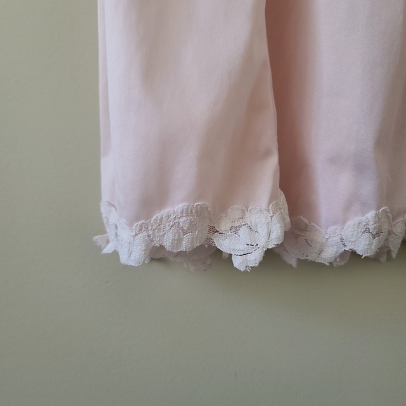 Vintage light pink slip chemise nightie - Picture 4 of 6